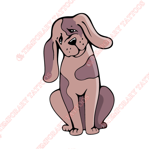 Dogs Customize Temporary Tattoos Stickers NO.8749